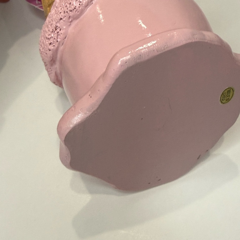 HERE LIES SUMMER Pink Skull & Bow Ice Cream Cone Halloween Summerween Decor NWT - Picture 13 of 15